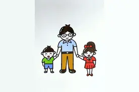 用字母O和H画我们和爸爸的合照，学会父亲节送给亲爱的爸爸吧#简笔画 #画画 #少儿美术视频封面