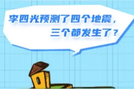 李四光预测了四个地震，三个都发生了？ #辟谣视频封面