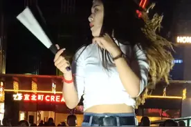 贵阳花果园湿地公园网红舞蹈