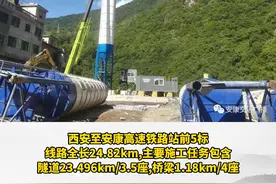西康高铁旬阳境内开始动工建设，桐木镇和仁河口镇段已分别进入动工建设阶段。视频封面