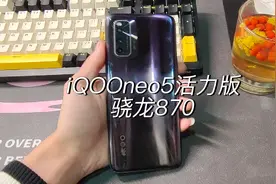 iQOONEO5活力版手机测评，骁龙870处理器LCD神机，现在几百块拿下视频封面