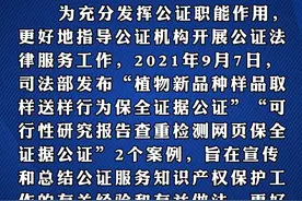 司法部发布公证工作指导案例视频封面