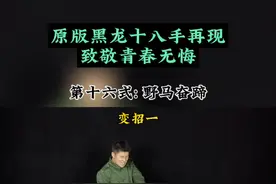 退伍十六年WJ，再现原版黑龙十八手，致敬军旅无悔！#黑龙十八手 #黑龙十八手实战 #黑龙十八手教学 #退伍不褪色 #武林绝学视频封面