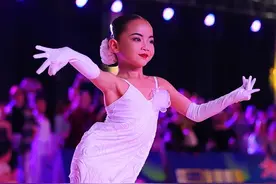 6岁小孩姐，把别人都看呆了！ #拉丁容嬷嬷 #一起来感受拉丁舞的魅力 #萌娃 #GLDC城市联盟上海站 #EDU年度总决赛视频封面