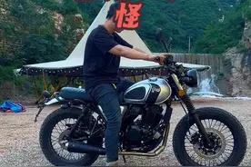 大号摆子 #机车 #复古机车 #轻骑大脚怪 #摩托车 #性价比高的摩托车推荐视频封面