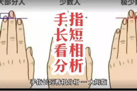 手指长短看相分析#国学文化 #老祖宗的智慧 #玄学 #易学 #手指视频封面