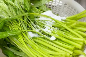 看看粤菜师傅教你 如何利用热油热水碰撞产生的热量 在最短时间内将椒丝腐乳炒空心菜炒的翠绿又好吃。#伙夫077 #粤菜 #椒丝腐乳空心菜 #家常菜