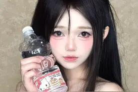 今天是kitty猫水瓶妆！ #美妆 #妆前妆后 #新手化妆教程 #仿妆视频封面