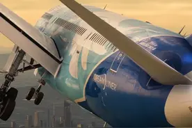 南航波音787-8的涂装，你喜欢吗？#飞机 #南航 #航空 #飞机降落视频封面