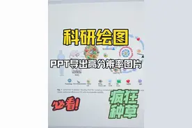 PPT如何导出高分辨率图片！#研究生#研究生日常#科研 #豆包app #PPT