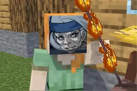 给蜘蛛网镶个金边#我的世界 #MC #小吴叔动画 #搞笑