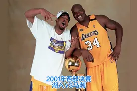 2001年西决年仅22岁的科比西决场均33.2分7助攻7篮板#科比视频封面