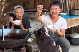 腊肉地瓜饭，柴火灶台做出来的美食承载了太多的儿时回忆！#农村的生活 #新农人 #农村美食 #农村柴火饭视频封面