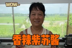 香辣紫苏酱 万能的紫苏酱，拌什么菜都好吃，你学会了吗#家乡的味道 #灵魂蘸料 #紫苏酱做法 #万能蘸料视频封面