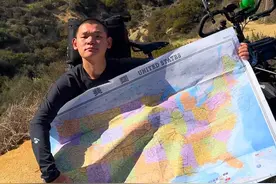 环球骑行第三十六国：美国 横穿美国  10000公里 干#湖的环球之旅