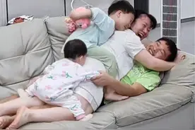 这大概就是结婚的意义吧！这样一家人互相在一起的感觉太好了#有爱的一幕 #亲子日常 #真实生活记录视频封面