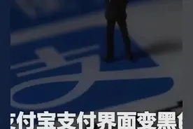 原来有钱人的支付宝是黑色#冷知识 #冷知识科普 #支付宝