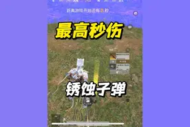 地铁秒伤最高的枪搭配锈蚀子弹，真的是太秀了#和平精英地铁逃生