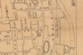 1941年广东灵山城区图#钦廉道 #灵山县 #民国 #老地图 #钦州视频封面