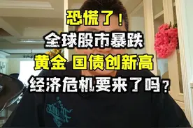 恐慌了！全球股市暴跌！黄金国债创新高，经济危机真要来了吗？视频封面