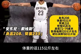 安东尼戴维斯#健身 #Nba #安东尼戴维斯 #猛男该有的样子 #这谁顶得住啊视频封面