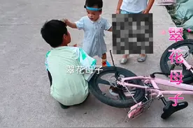 吉祥喜欢跟小孩一起玩，吉祥在外面玩的都依依不舍的哭着回家了视频封面