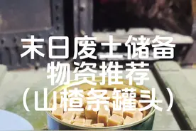 末日储备物资推荐（山楂条罐头）#末日废土 #废土 #生存狂 #求生 #储备粮视频封面