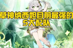 草神纳西妲目前最强的5大配队！个个伤害爆表！ #原神纳塔