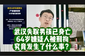 武汉失联男孩已身亡，64岁嫌疑人被刑拘，究竟发生了什么事？视频封面