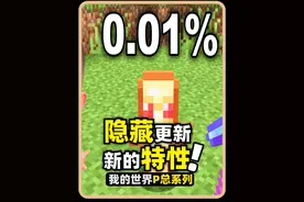 我的世界：居然偷偷更新了这么多东西！钻石指南针和黄金南瓜头！
