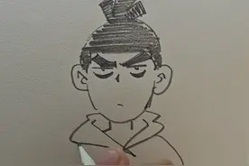 画前甩一甩 教大家画个伍六七 #跟着抖音学画画 #零基础学画画 #一学就会系列 #纯手绘 #一学就会