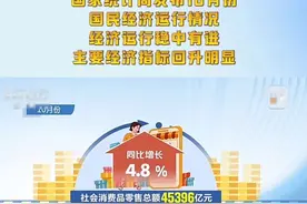国务院新闻办举行新闻发布会，国家统计局发布经济运行数据，10月份国民经济运行稳中有进，主要经济指标回升明显。#经济 #国民经济视频封面
