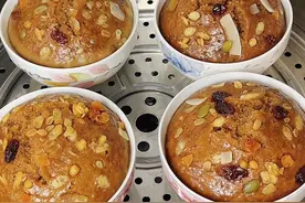 没有比例，只需要搅一搅，就能做的红糖发糕，蓬松绵软，超级好吃，关键做法也简单！#发糕 #红糖发糕 #面食 #美食教程 #跟着抖音学做菜