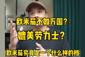 欧米茄不如万国？还是媲美劳力士？我们今天来唠一唠！视频封面