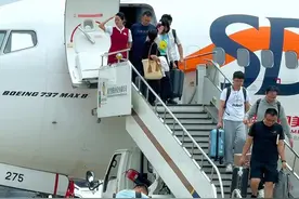 航班提前到达旅客欣喜万分#山航视频封面