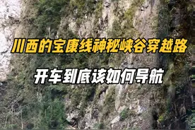自驾游西藏路上途径川西的宝康线神秘峡谷路开车到底该如何导航 #川西美景 #川西 #川西自驾视频封面