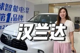 在汽车界20万级预算，油电混动性价比之王，汉兰达 豪华 智能 安心#汉兰达 #20万级7座SUV #省油视频封面