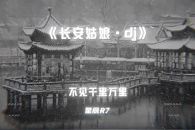 黑云压城 白草舞北风 #dj降调#长安姑娘余又版