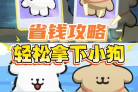 蛋仔线条小狗获取省钱攻略❗️保底100左右❗️
