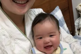 产后第一次复工，也是一家三口的第一个情人节！ 谢谢辰哥的200克金条！#婚后生活#记录真实生活#产后宝妈#人类幼崽视频封面