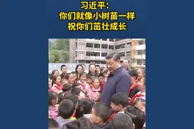 习近平：你们就像小树苗一样 祝你们茁壮成长视频封面