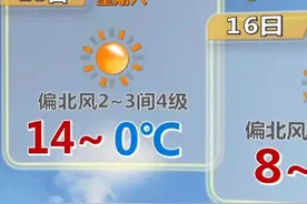 午间天气预报（2025年2月15日 11:00）#北京 #天气预报 #晴天视频封面
