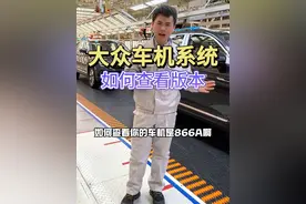大众车机系统如何查看是866A还是866B 保姆级教程让你轻松学会#每天一个用车知识 #带你懂车 #汽车知识分享 #汽车知识 #大众车机