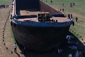 一艘搁浅的废弃货轮、成为了江西的旅游景点！江西的布鲁威斯号 #江西布鲁威斯号视频封面