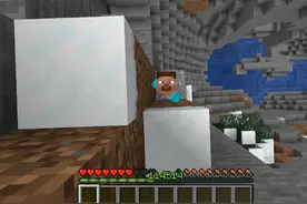 野生的覆雪草方块？#我的世界 #娱乐