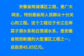 两湖灌区工程枞阳占大头 #老汤说新闻 #老汤看枞阳 #主播汤文#大美枞阳推介官#安徽两湖灌区工程@老汤看枞阳 @大美枞阳推介官视频封面