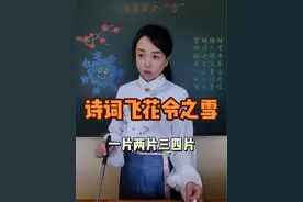 “大雪”节气已来到，飞花令“雪”来聊聊。飞花令之雪，带“雪”字的古诗词。#大雪节气 #雪的诗 #飞花令 #古诗词视频封面