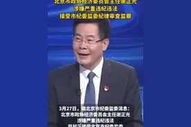 北京市纪委监委：谢正光被查！视频封面