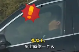 车子在高速上一路“狂飙” 司机竟然在睡觉 “睡了至少20分钟，进服务区时已清醒”#司机睡觉 #安全驾驶注意安全 #注意行驶安全视频封面