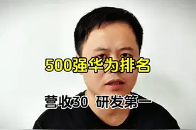 2024中国企业500强华为排第30位，研发投入遥遥领先 #华为